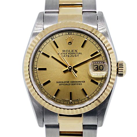 rolex midsize two tone|two tone rolex for sale.